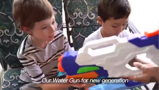 Amazon Hot Kids Насосный Тип Водяной Пистолет Игрушка 1500 мл Большой Емкости Большие Водяные Пистолеты Игрушка 2 Цвета Смешанные Летние Игры На Открытом Воздухе Детский Водяной Пистолет